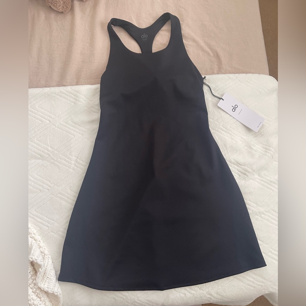 ALO Airlift Fly Dress (Black)